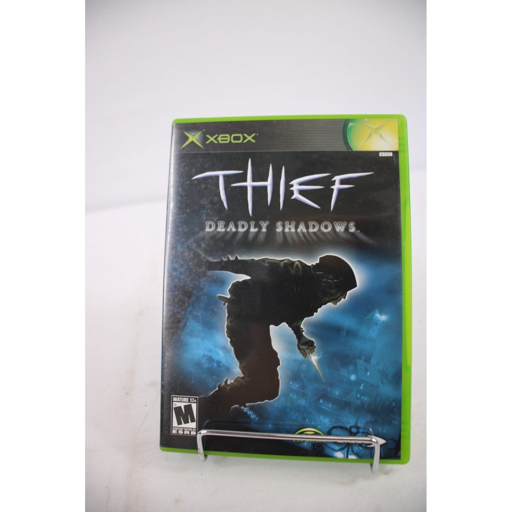 Xbox Thief Deadly Shadows Video Game Complete Disc Manual